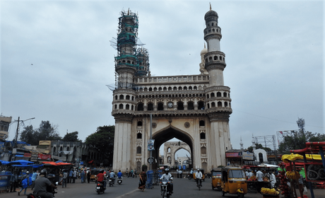 The iconic Charminar of Hyderabad