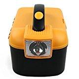 Velkro Lighting Multifunctional Storage Box With LED Torch cum Tool Box Car Kit. Black & Yellow Color.