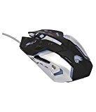 Mobile Gear XM-502 Wired Gaming Mouse (Black) - Integrated 2500 dpi Optical Gaming Sensor