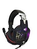 Cosmic Byte G1500 7.1 Channel USB Headset for PC/PS4 with RGB LED Lights (Black/Red)