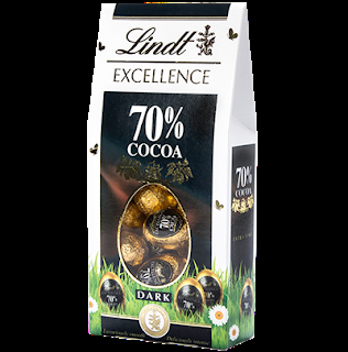 lindt excellence 70% dark chocolate eggs