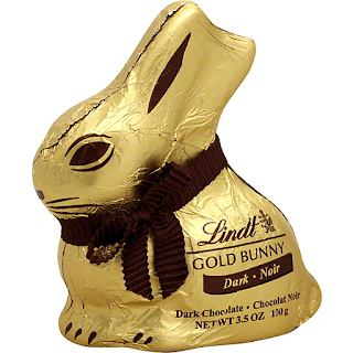 lindt dark chocolate gold bunny