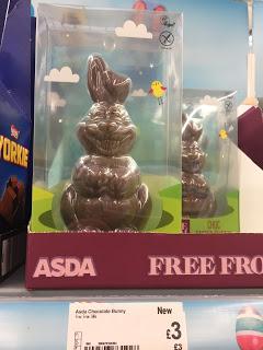 asda dairy free chocolate bunny