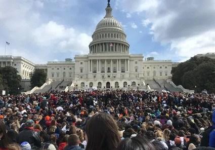 Parkland Students Arrive In Washington For ‘March For Our Lives’