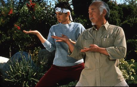 The Karate Kid - Daniel and Mr. Miyagi