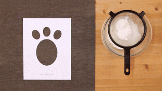 Image: Personal Creations bunny footprints