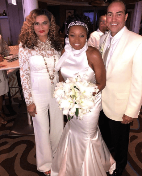 Star Jones & Ricardo Lugo Said  “I Do”  Sunday Evening At Sea