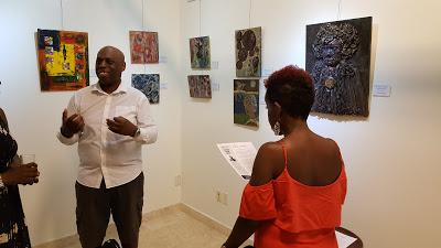 Exhibition at The Crane Resort - Meet the Artist