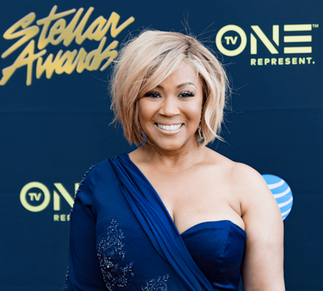 Erica Campbell 33rd Annual Stellar Awards Red Carpet Look