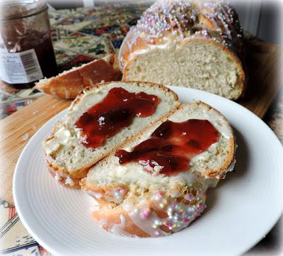 Glazed Easter Bread