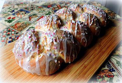 Glazed Easter Bread