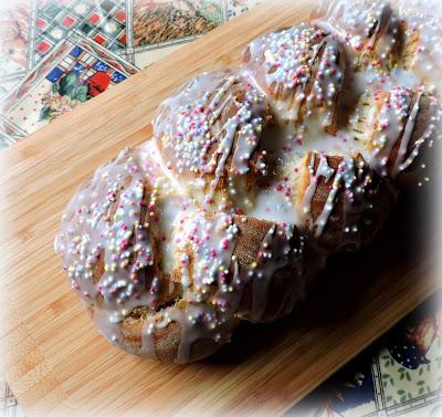 Glazed Easter Bread