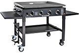 Blackstone 36 inch Outdoor Flat Top Gas Grill Griddle Station - 4-burner - Propane Fueled - Restaurant Grade - Professional Quality