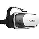 Shopping Tadka VR Box Latest Version Glasses Cardboard Adjust Cardboard 3D/360 Degree For 4-6 inch Smartphones