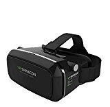 Augmento Shinecon | Virtual Reality Headset | VR Box 3D | VR box | 3D virtual reality | 3D Glass Box | 3D VR headset | VR Box with headset| Headmounted Wearable | Most Comfortable Kit | 360 Degree Panoramic View | Suitable For 4-6 inch Smartphones | Premium IMAX 3D Cinema | Immersive Gaming Experience | Innovative Technology For Android IOS Apple iPhone Samsung Sony HTC Gionee Oppo Oneplus iBall Vivo Intex Micromax by GETITPAL