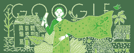 Google green doodle on Dr Anandi gopal Joshi ~ a tragic story !!!