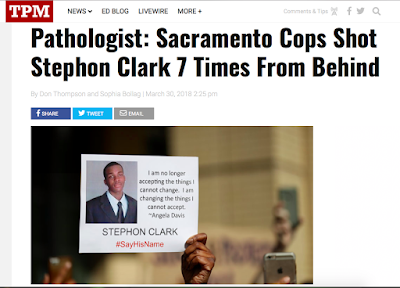 What Does it Mean to Learn on Good Friday That Sacramento Police Shot Stephon Clark 7 Times in Back?