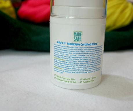 Mamaearth Milky Soft Baby Face Cream Review