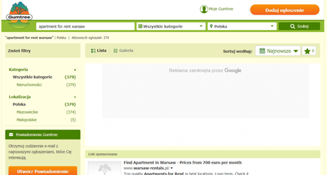 Mieszka W Polsce: Living in Poland – How to Find a Flat in Warsaw Gumtree Warsaw Flat Finder