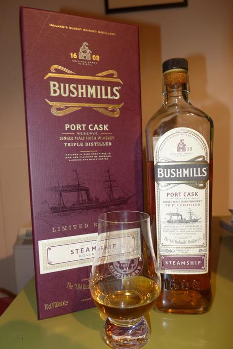 Tasting Notes:  Bushmills: Steamship Collection: Port Cask