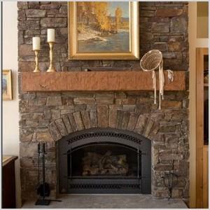 keeps warm during the long winter using fireplace inserts