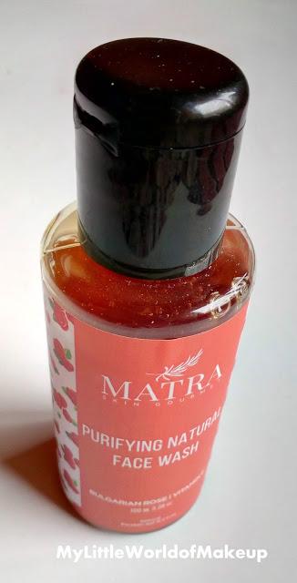 Matra Purifying Natral Face Wash in Bulgarian Rose Review