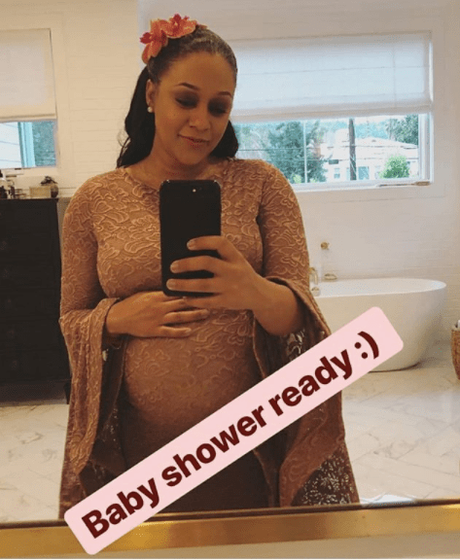 Pics: Tia Mowry Had A Bohemian Themed Baby Shower Easter Weekend