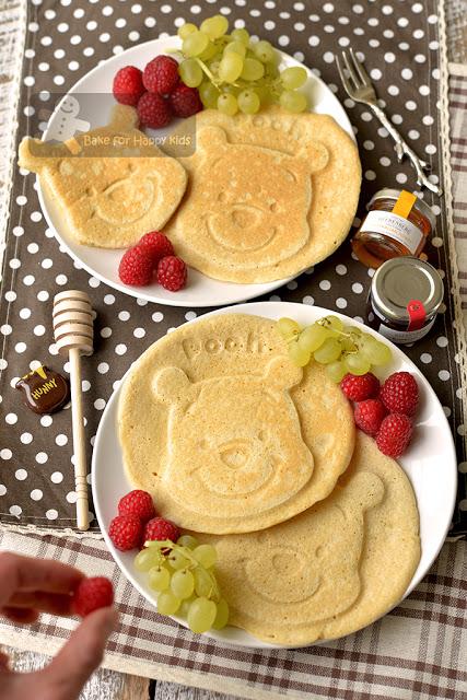 perfect basic pancakes made with butter vanilla and low sugar