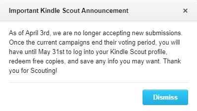 R.I.P. Kindle Scout