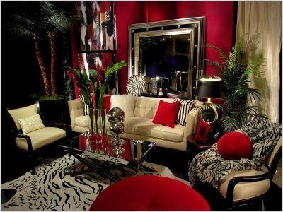 african decorated living rooms