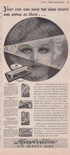 MGM, Louie B. Mayer, and the Star Factory is very much part of The Maybelline Story