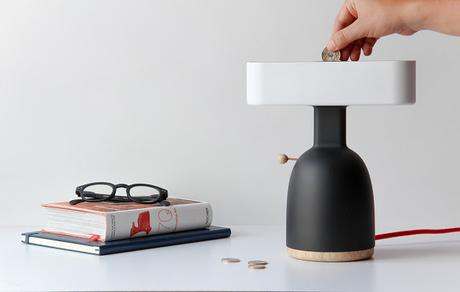 A lamp - money-box