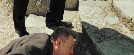 Daniel Craig as 007: Navy Striped Suit, Part 1 Daniel Craig as 007: Navy Striped Suit, Part 1