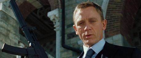 Daniel Craig as 007: Navy Striped Suit, Part 1 Daniel Craig as 007: Navy Striped Suit, Part 1