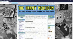 Harvey Mercheum home screen at 1920x1080 resolution before