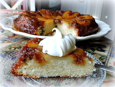 Pear & Maple Upside-down Cake