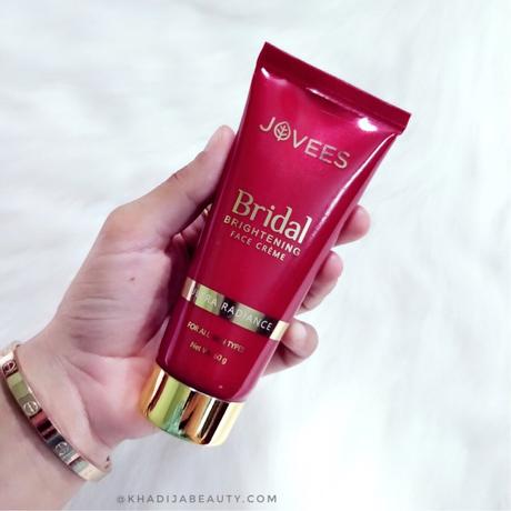 Jovees bridal brightening face creme review
