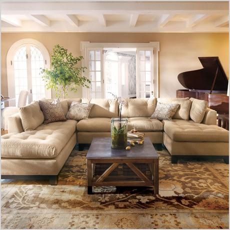 sectional traditional family room