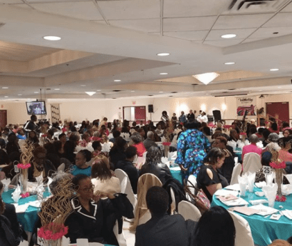 Cookie Johnson Speaker at Greater Allen Cathedral Sister To Sister Luncheon
