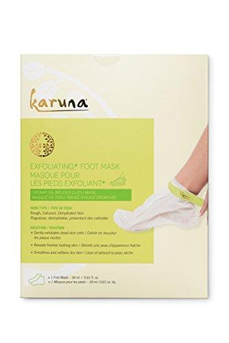 Karuna Single Exfoliating + Foot Mask, 0.61 fl. oz.