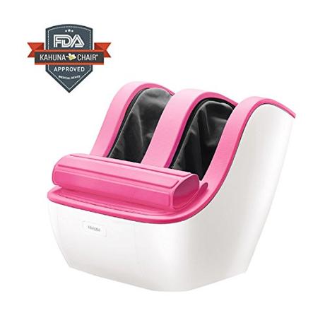 Kahuna Massage Chair 3D 888 Slim Beauty Calf & Shiatsu Foot Massager, Pink, 42 Pound