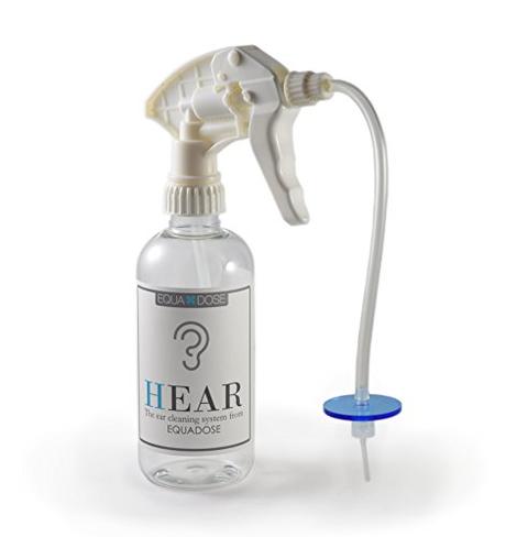 Hear Ear Wax Remover from Equadose. Top Quality Ear Wax Removal Kit for Ear Cleaning and Irrigation.