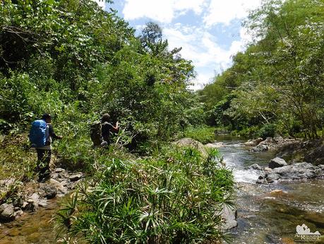 Arrival at Biasong River