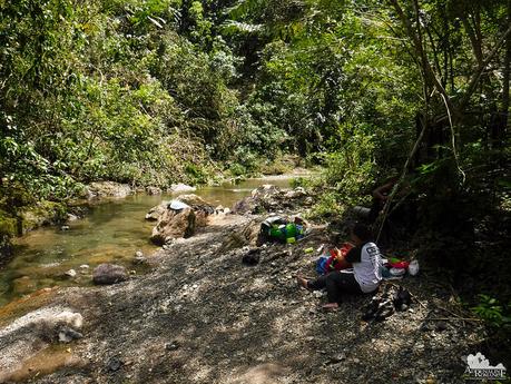 Lunch at Biasong River