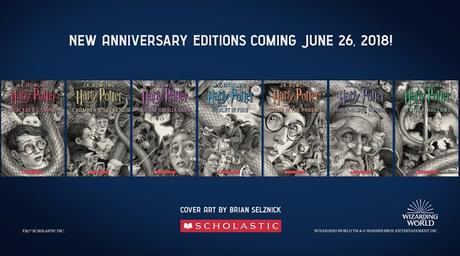 Harry Potter New Editions Illustrated by Bestselling and Caldecott Medal-Winning Artist Brian Selznick