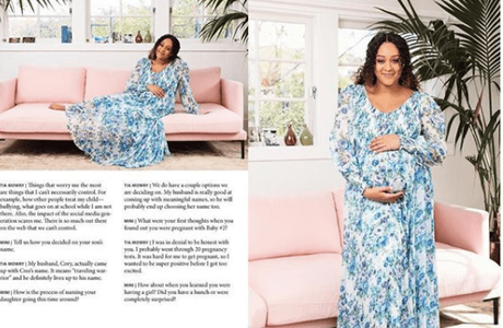 Tia Mowry Covers The Spring Issue Of Mini Magazine