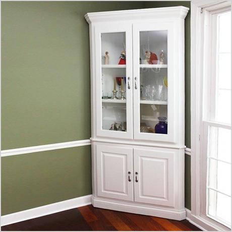 corner dining room hutch