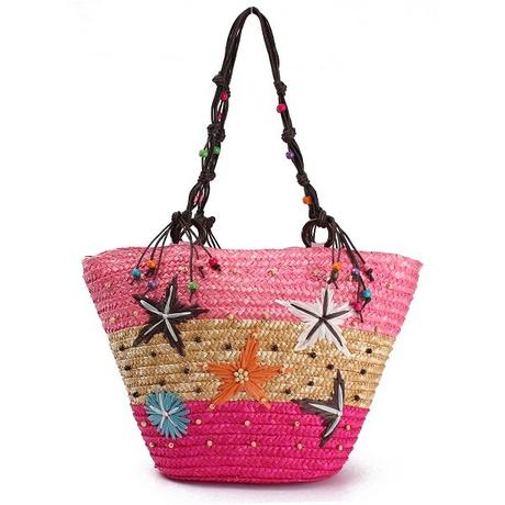 straw beach bag