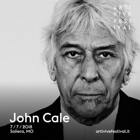 John Cale: show in Soliera