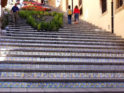 Sicily 8:  Caltagirone  [Sky Watch Friday]